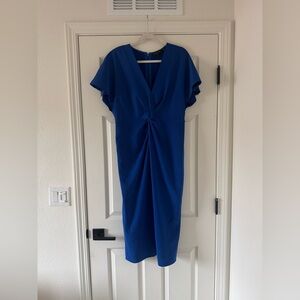 Ted Baker Royal Blue Midi Dress